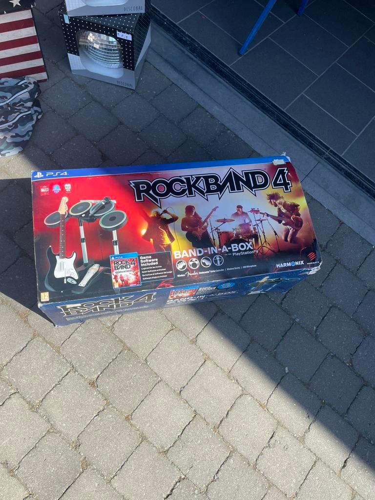Rockband 4 set, Ophalen, Zo goed als nieuw