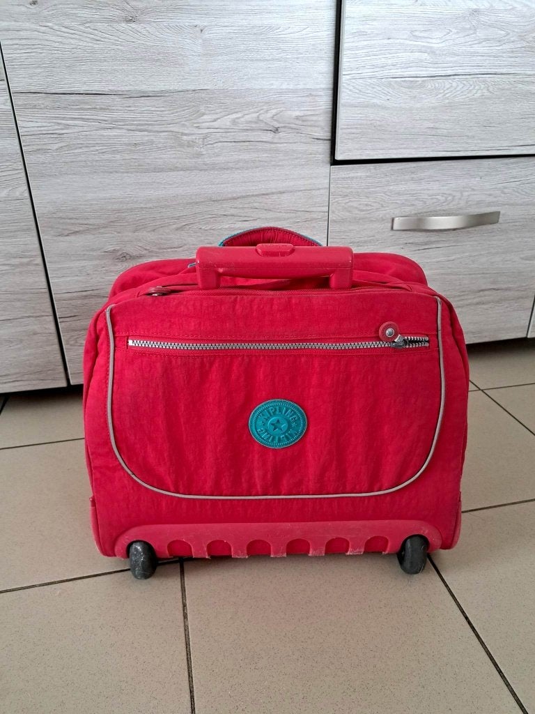 KIPLING TROLLEY, Ophalen, Zo goed als nieuw, Rood
