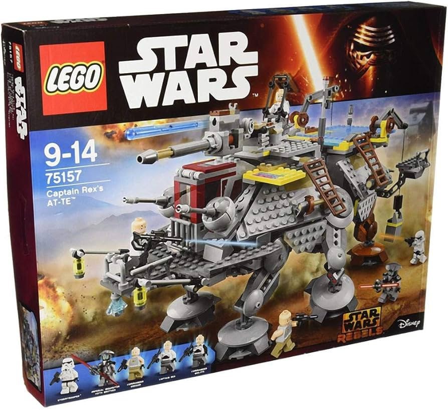 LEGO Capitaine Rex AT-TE 75157, Lego, Ensemble complet, Comme neuf, Instructions incluses