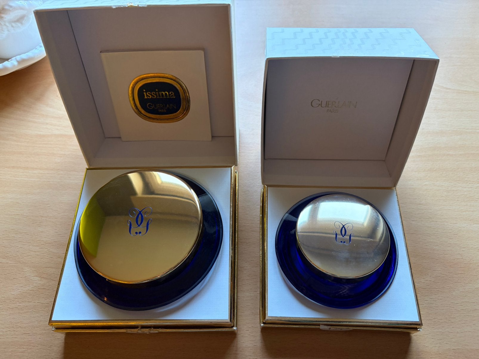 Vintage Guerlain  Potten met Originele Doos – Set van 2, Verzamelen, Ophalen