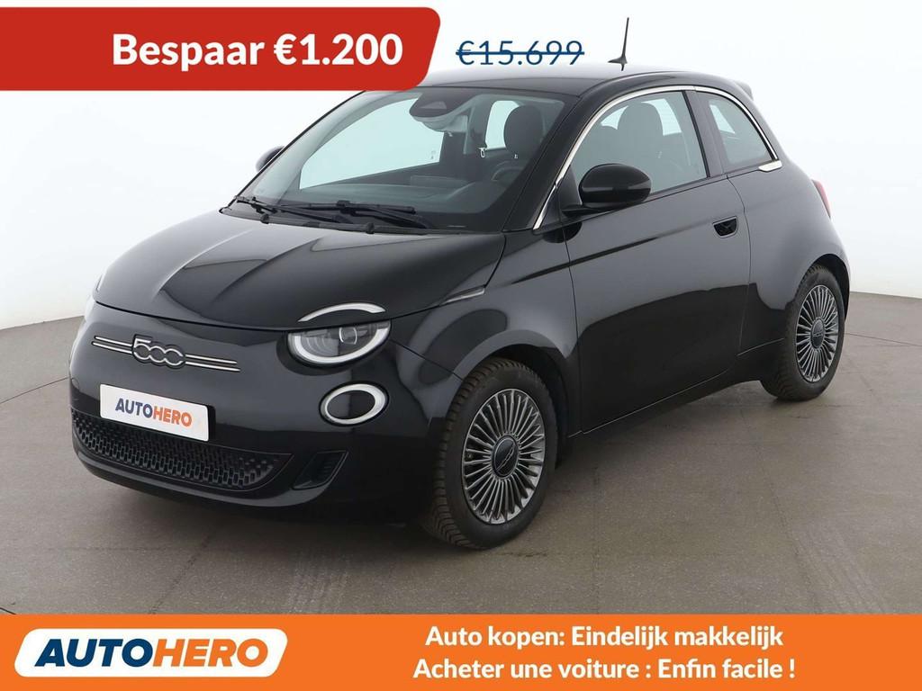 Fiat 500E electric drive 87 kW Icon (bj 2021, automaat), Auto's, Fiat, 4 zetels, Stof, https://public.car-pass.be/vhr/d75b6fff-30b9-400f-89e2-debd3010d2de