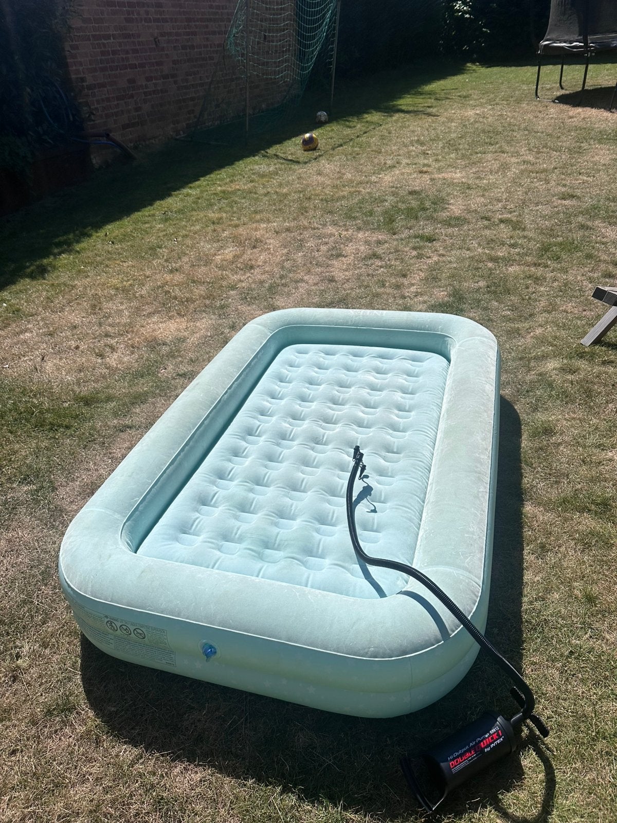 Luchtmatras kind 168x107x25cm, Ophalen, Gebruikt, 1-persoons