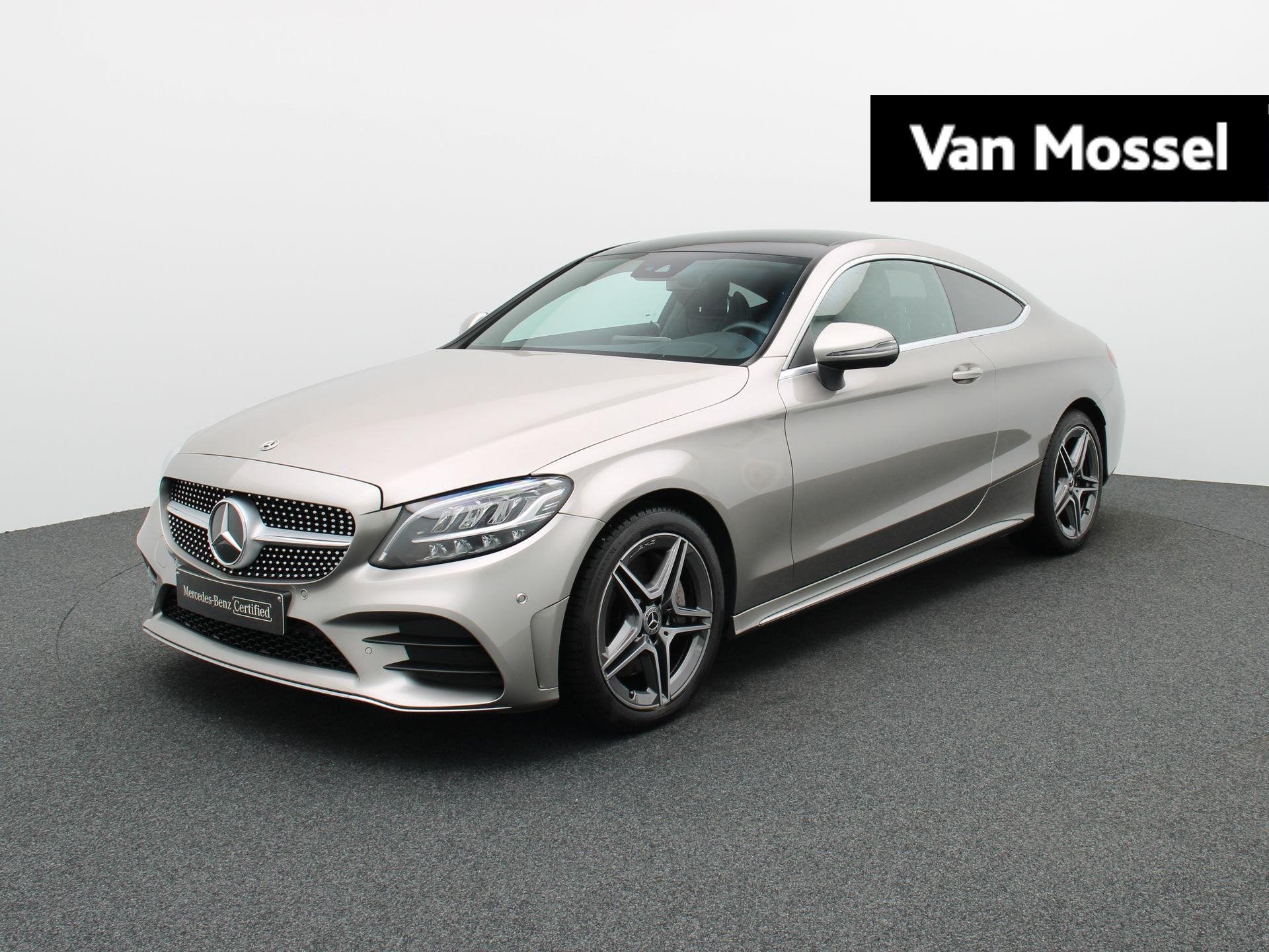 Mercedes-Benz C 300 AMG LINE Coupé + 258 PK + PANO DAK + BU, Auto's, Automaat, 4 cilinders, Bedrijf, 2 deurs