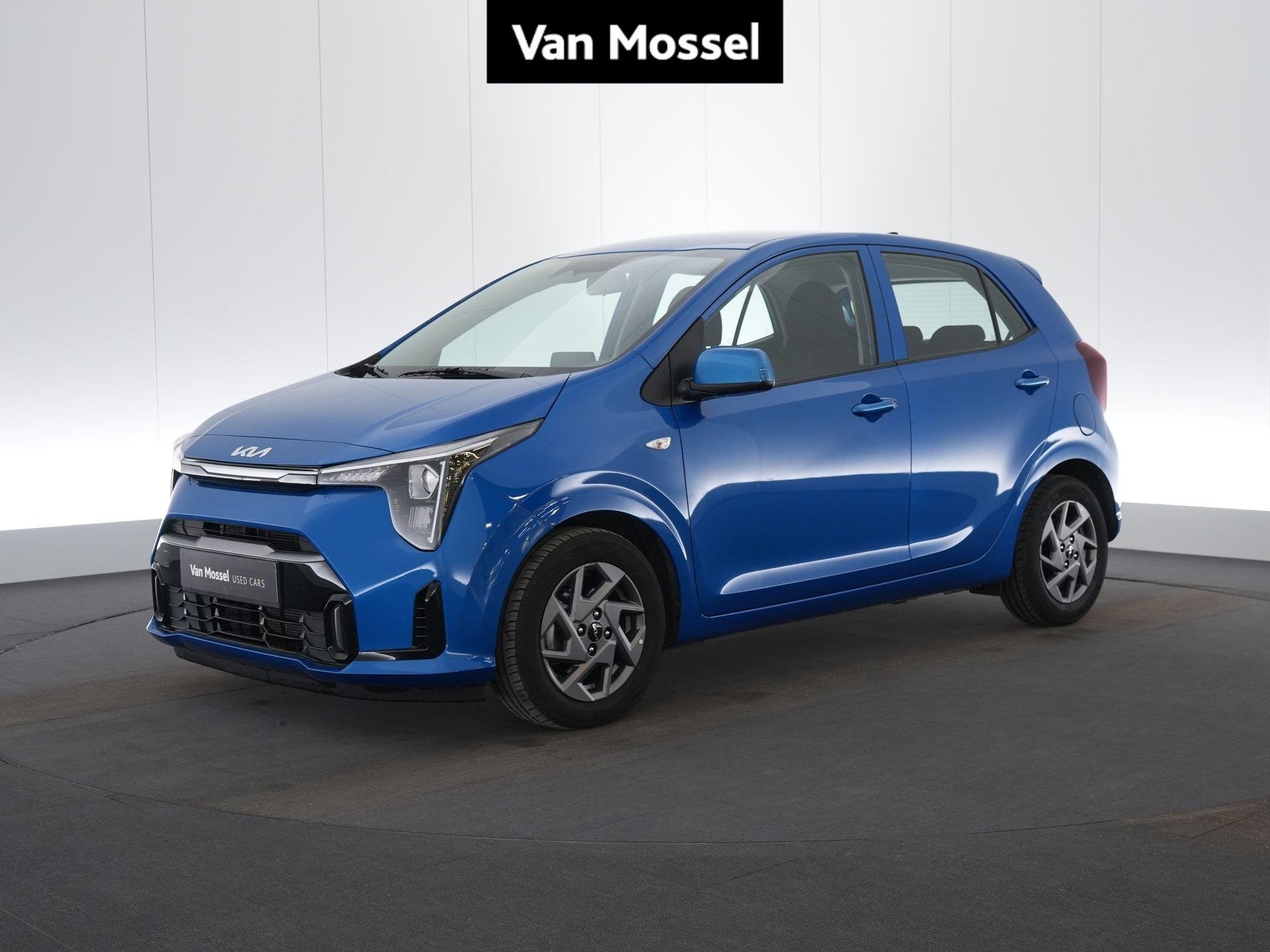 Kia Picanto 1.0 MPI 63 Pulse AMT - Actie - Promo -, Auto's, Stof, Gebruikt, Zwart, 46 kW