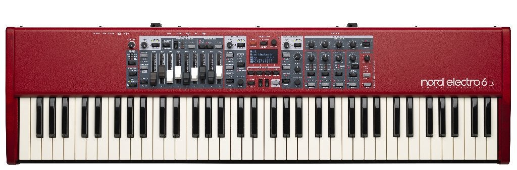 Nord Electro 6D 73 incl. flightcase, statief & sustainpedaal, Muziek en Instrumenten, Met standaard, Overige aantallen, Zo goed als nieuw