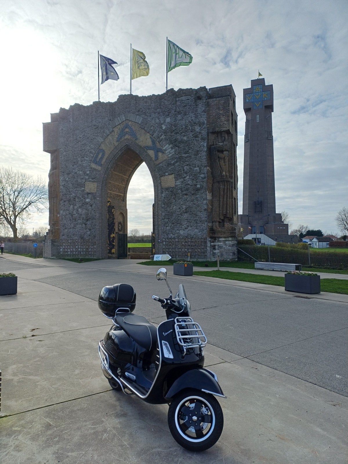 Vespa GTS 125, Ophalen