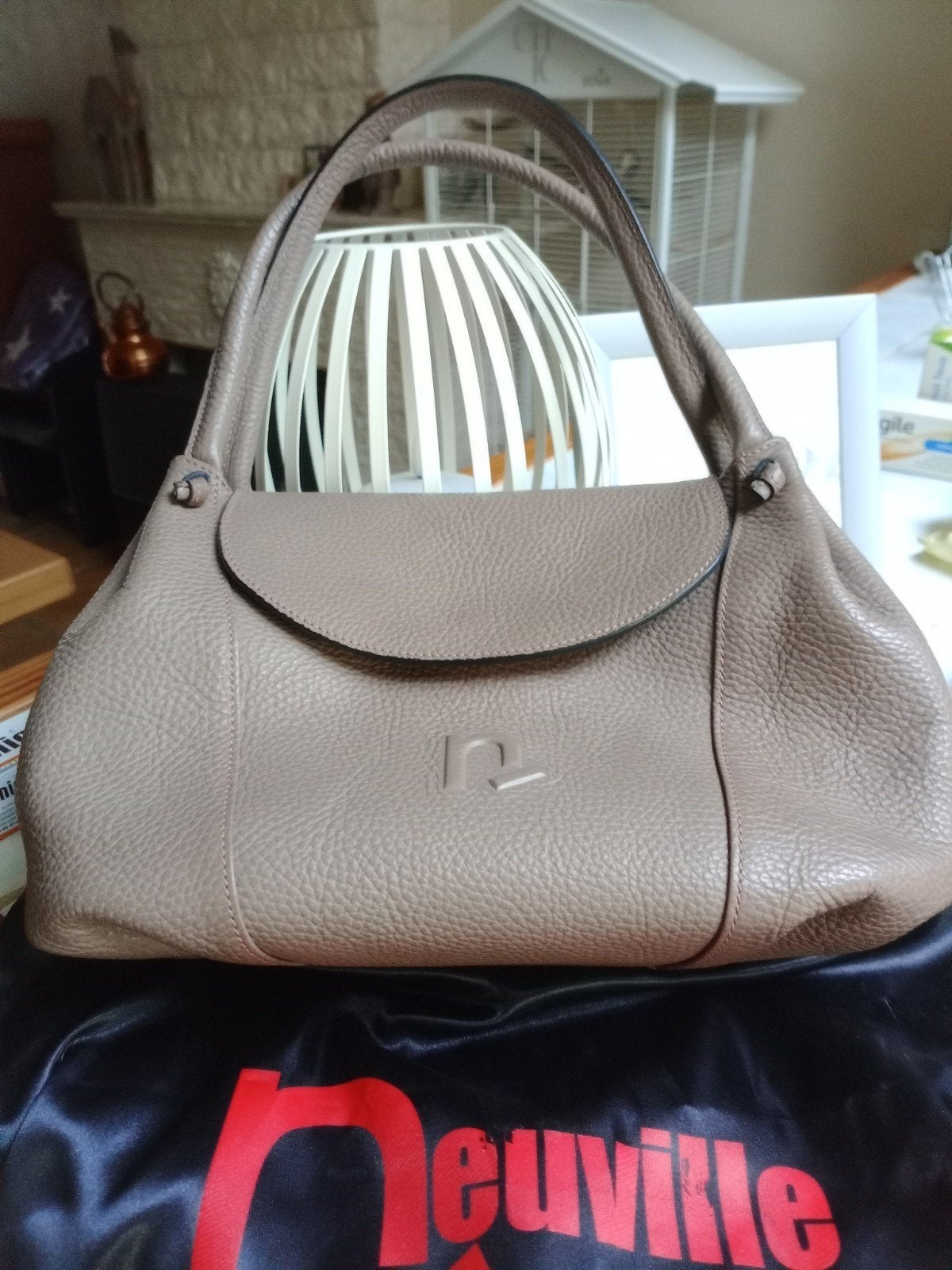handtas Neuville stofzak, Handtassen en Accessoires, Ophalen of Verzenden, Handtas