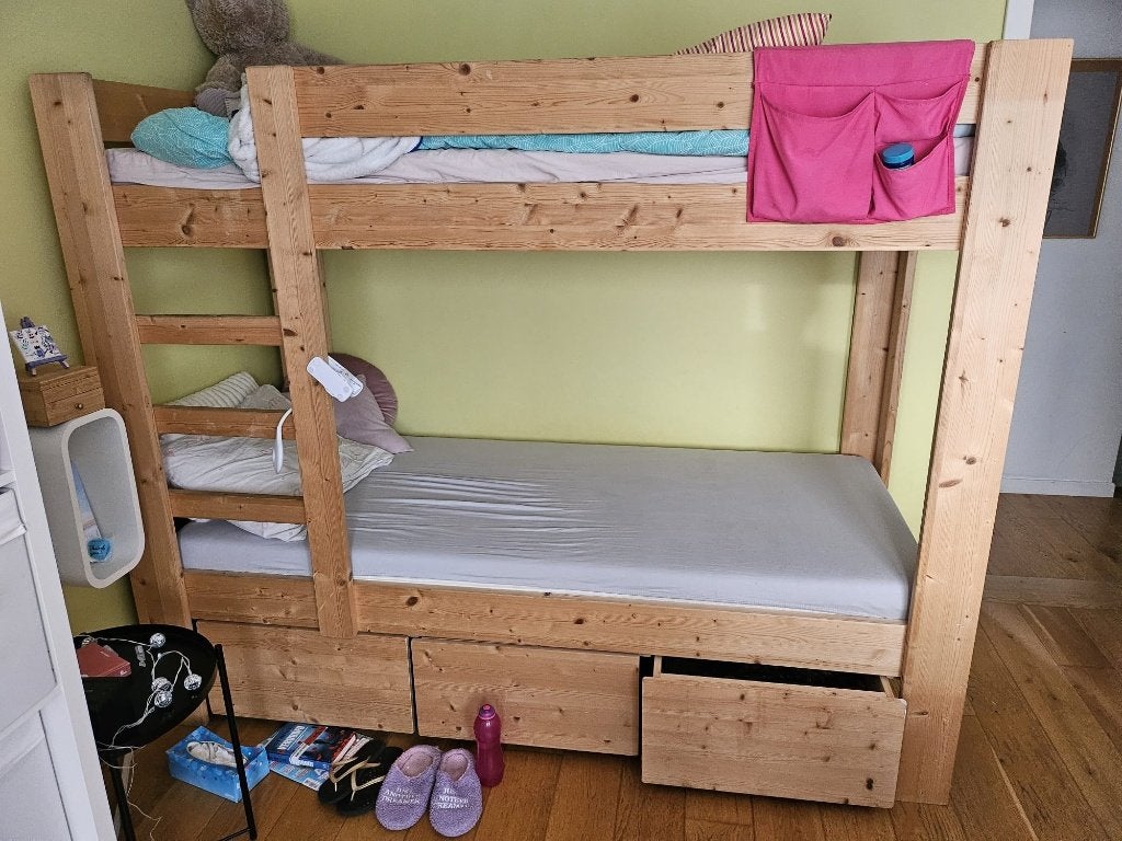 Stapelbed hout, Ophalen, Gebruikt, Stapelbed