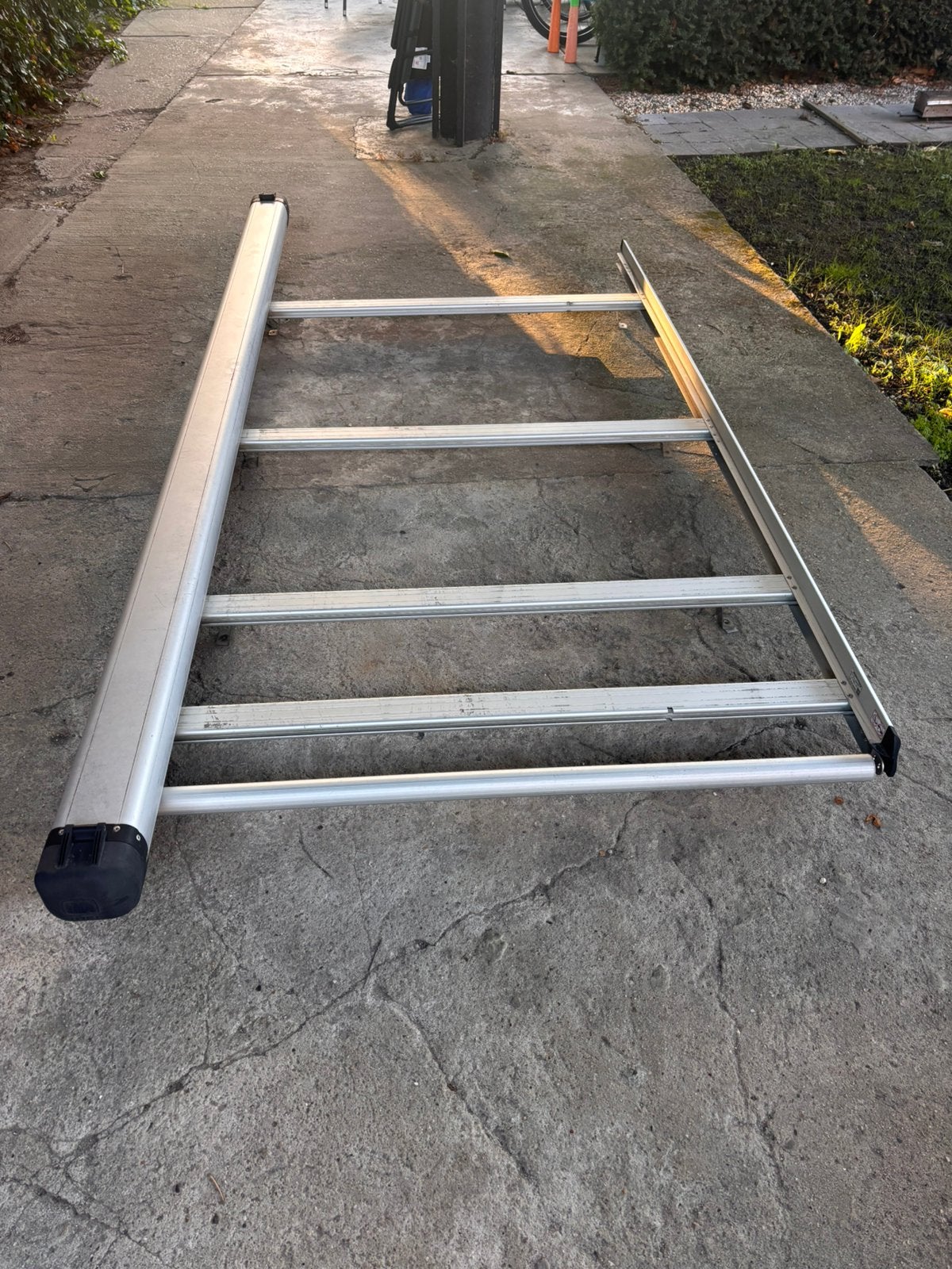 Mobietec dakdrager met koker, Auto diversen, Ophalen, Zo goed als nieuw