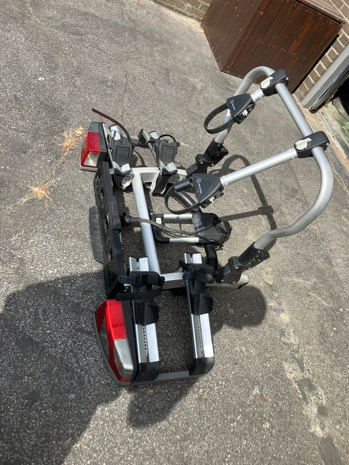 Fietsdrager mercedes benz, Auto diversen, Fietsendragers, Ophalen, Gebruikt, Brede banden, 2 fietsen