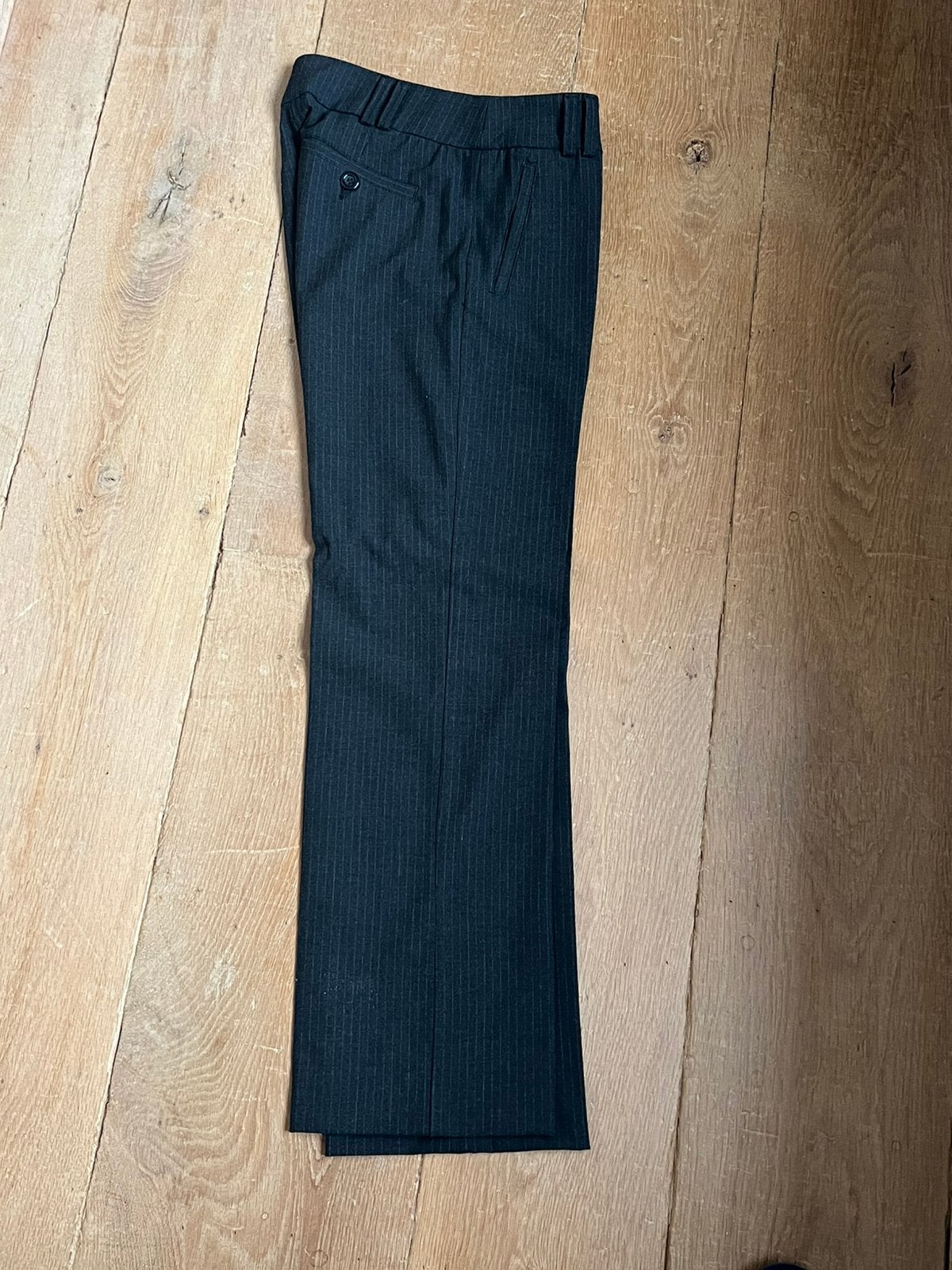 Geklede broek maat smal, Kleding | Dames, Broeken en Pantalons, Ophalen, Zo goed als nieuw, Maat 36 (S), Grijs