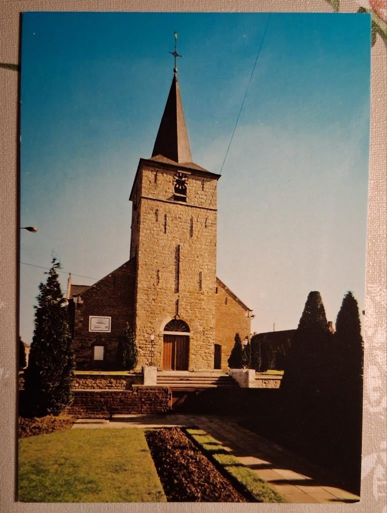 Postkaart Deftingen kerk, Verzamelen, Ophalen of Verzenden