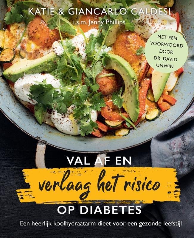 val af en verlaag het risico op diabetes, Ophalen of Verzenden, Nieuw, Dieet en Voeding, Katie en giancarlo caldesi