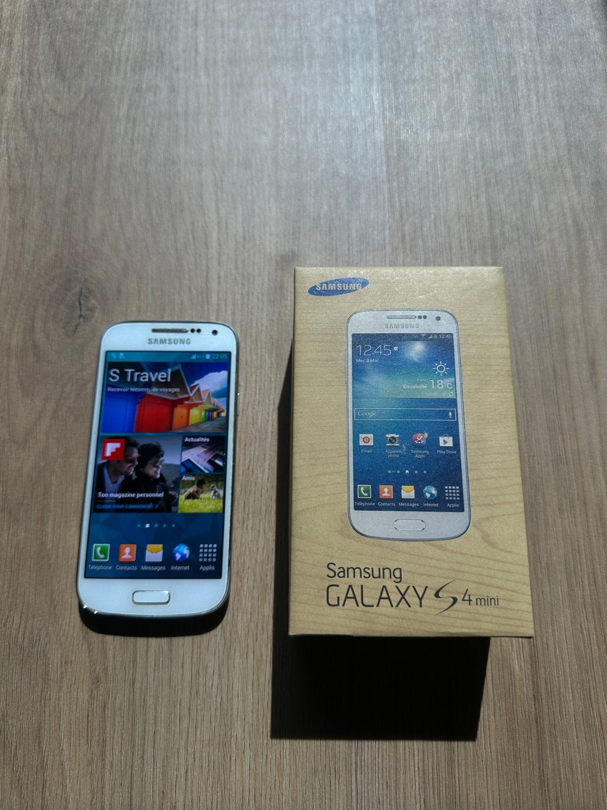 Samsung S4 Mini + Boite, Enlèvement ou Envoi, Utilisé, Sans abonnement, Sans simlock