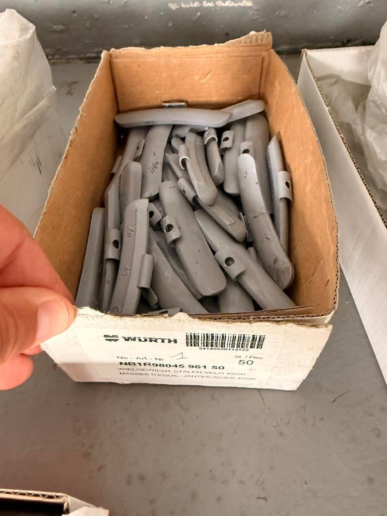 Lot bandengewicht, ventielen, Auto-onderdelen, Ophalen, Nieuw