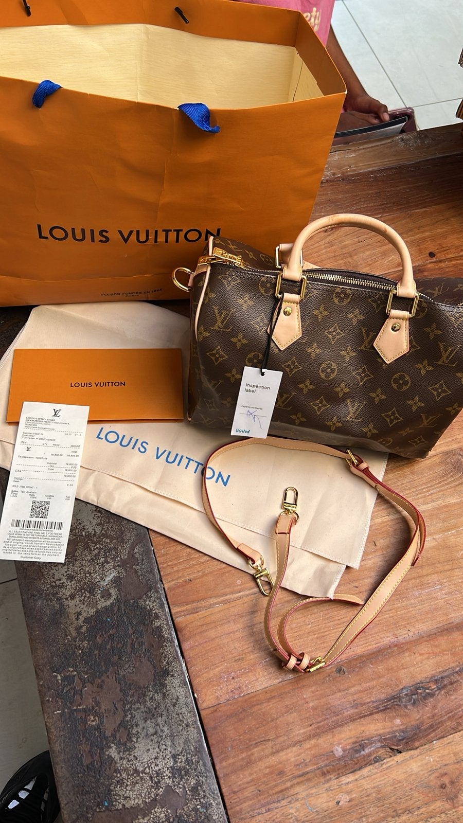 Louis Vuitton Speedy 30 tas, Ophalen of Verzenden, Nieuw, Bruin, Handtas