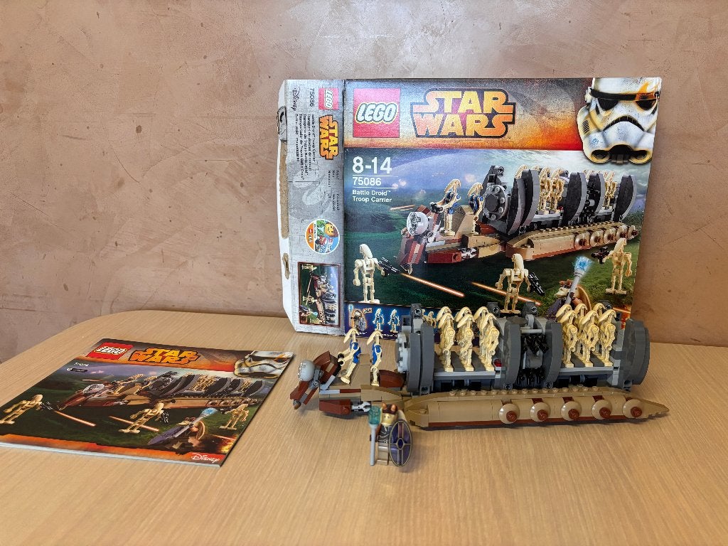 Lego Star Wars 75086 Battle droid troop carrier volledig, Kinderen en Baby's, Speelgoed | Duplo en Lego, Star Wars, Lego, Ophalen of Verzenden