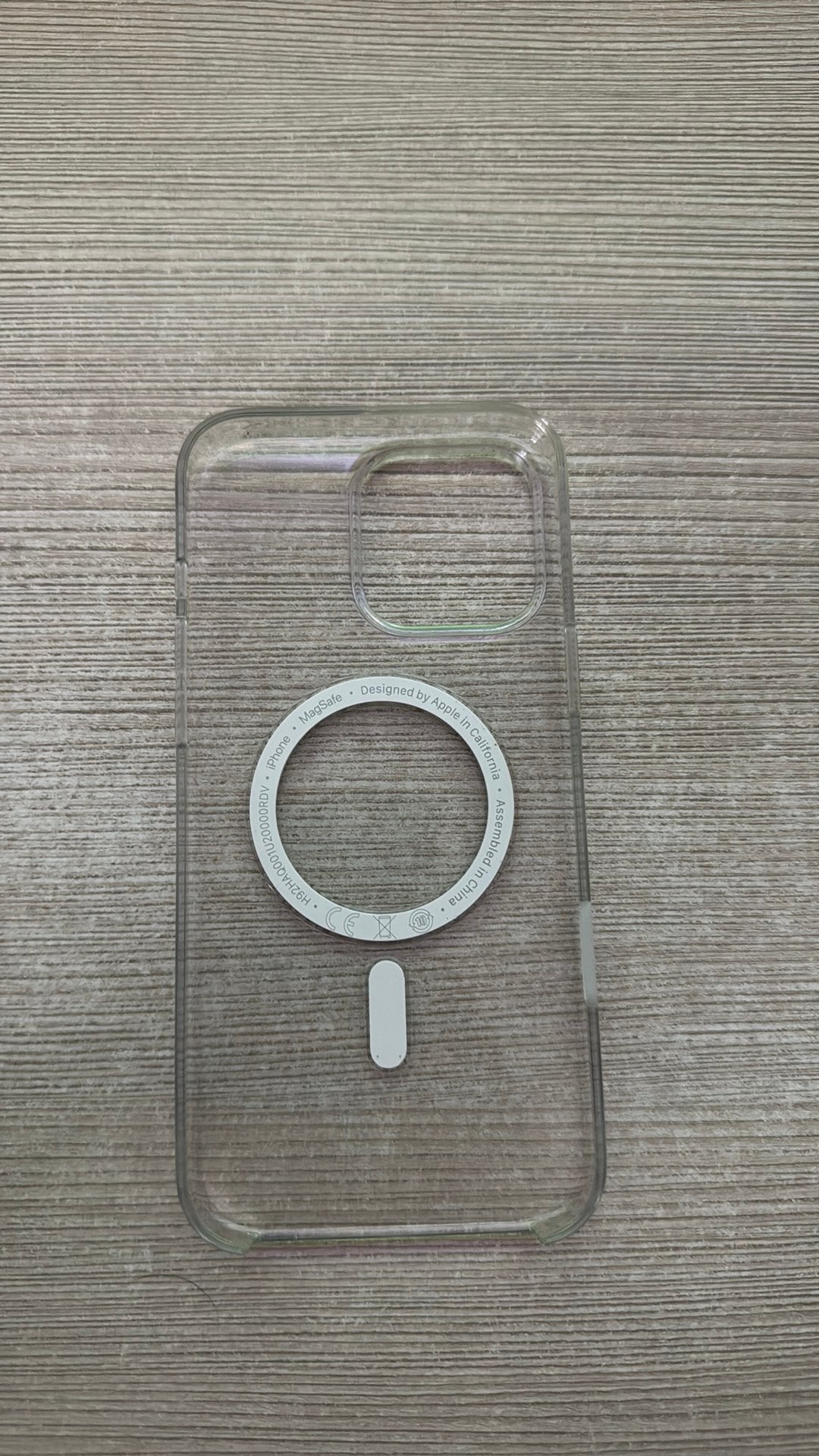 Origineel apple doorzichtig hoesje iphone 16 pro max, Telecommunicatie, Ophalen, IPhone 16 Pro Max, Nieuw, Apple