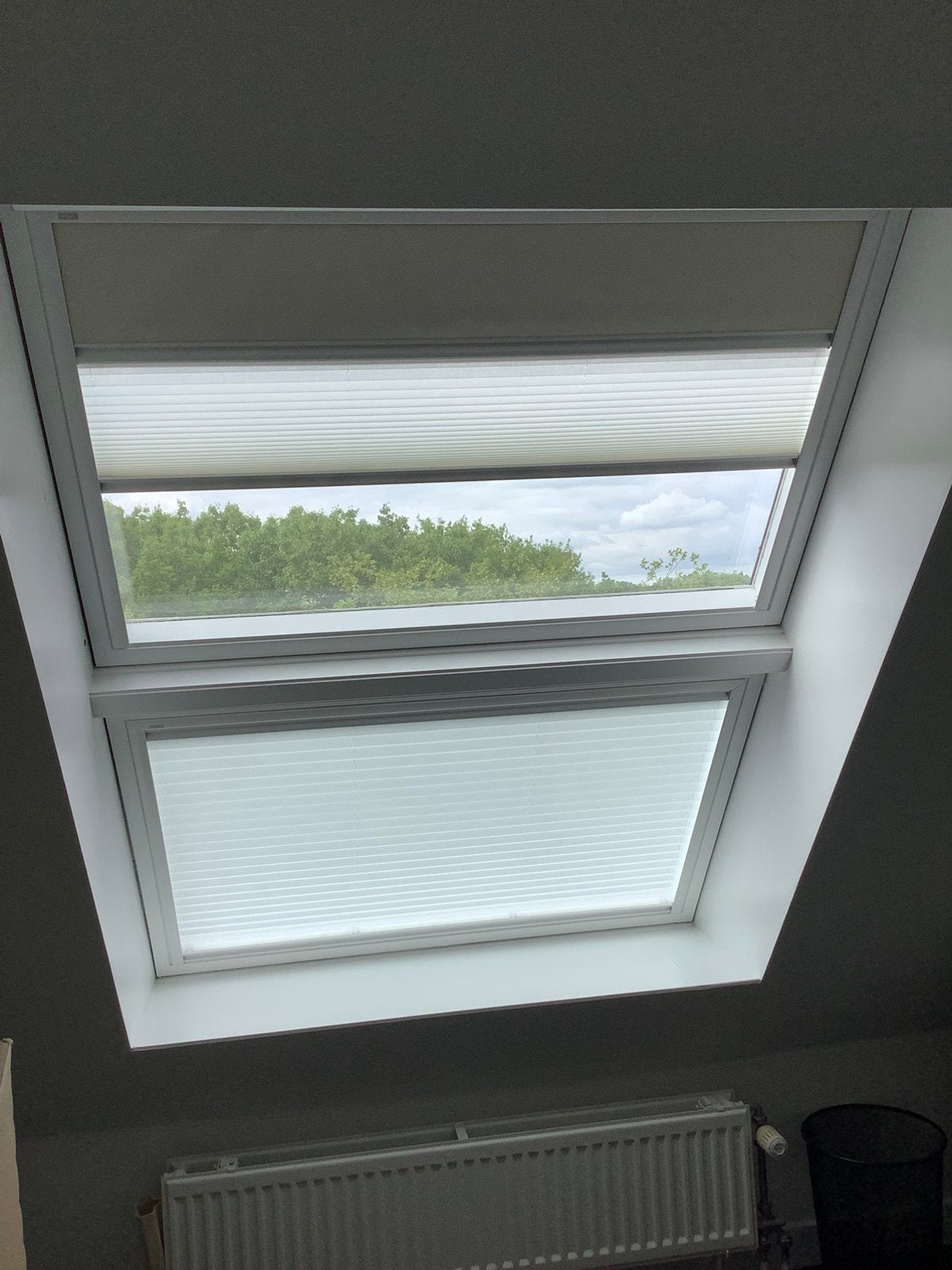 Velux verduisterend rolgordijn (duo), Ophalen, Zo goed als nieuw