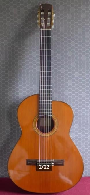Kazuo Yairi CY132c, Enlèvement ou Envoi, Comme neuf, Guitare classique ou espagnole, Avec valise