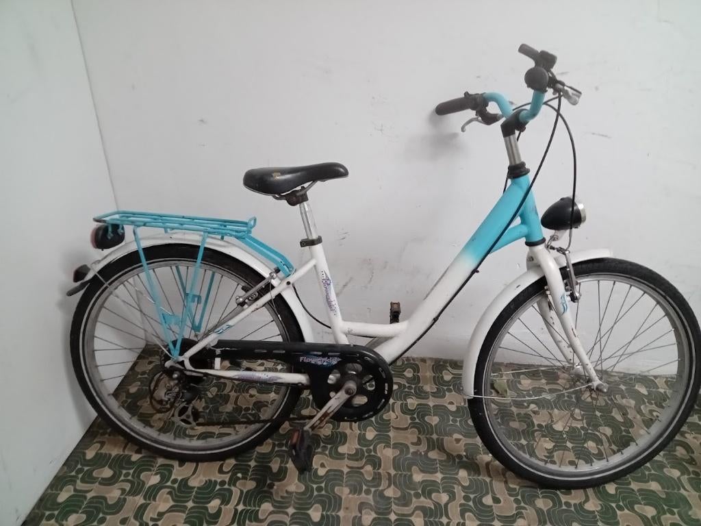meisjesfiets, Ophalen