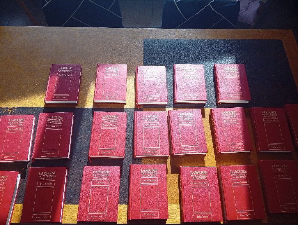 Larousse encyclopédique en couleurs 22 livre très bonne état, Enlèvement, Comme neuf