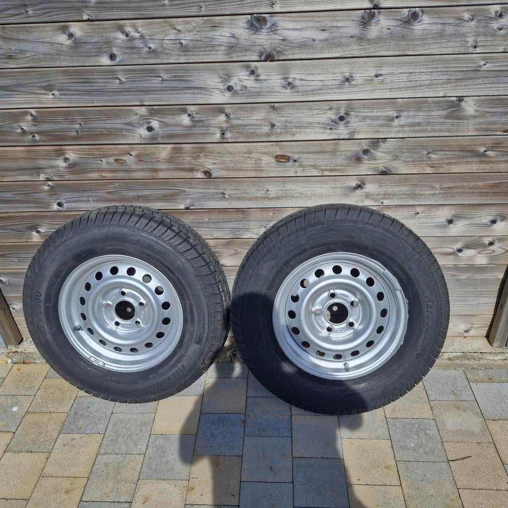 Caravan veligen, Ophalen