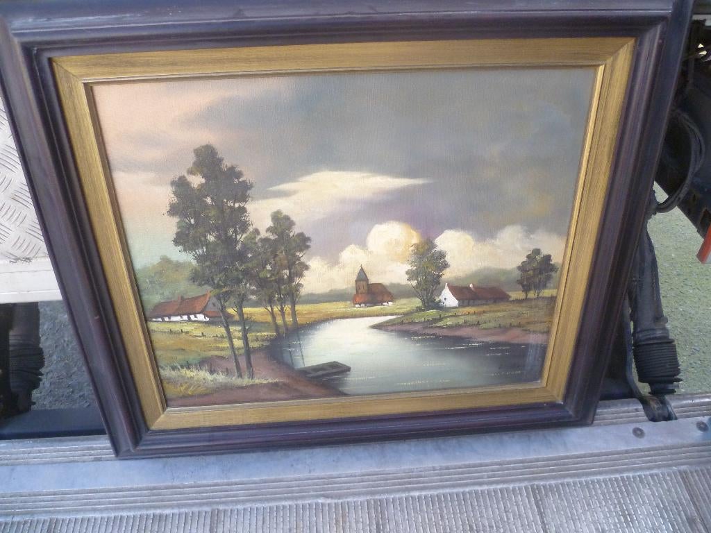 SCHILDERIJ OP DOEK, Enlèvement