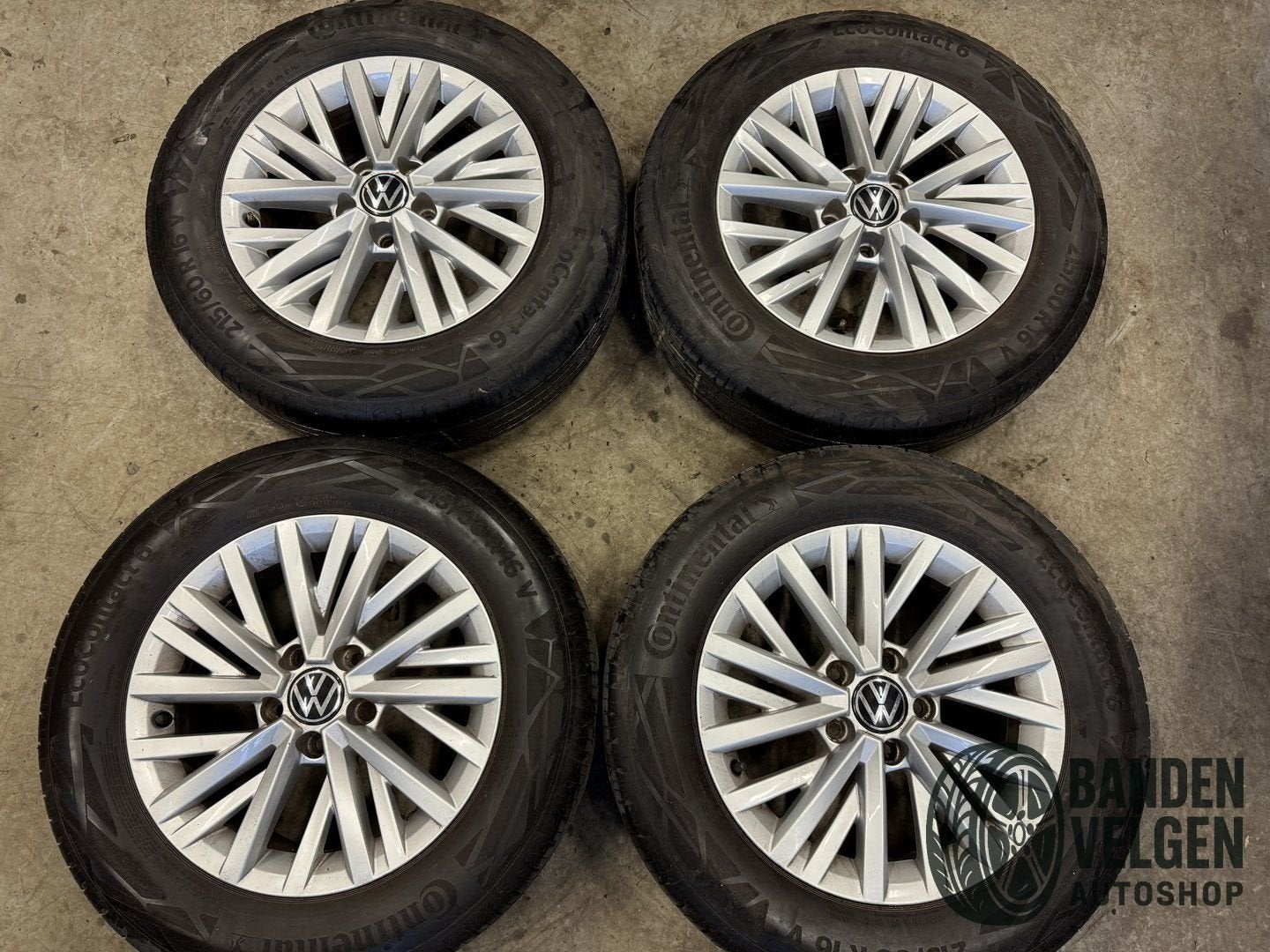 Volkswagen Seat Skoda Audi Zomerset 215-60-16 95V 5 x 112 ET, Auto-onderdelen, Banden en Velgen, -, Banden en Velgen, Ophalen of Verzenden