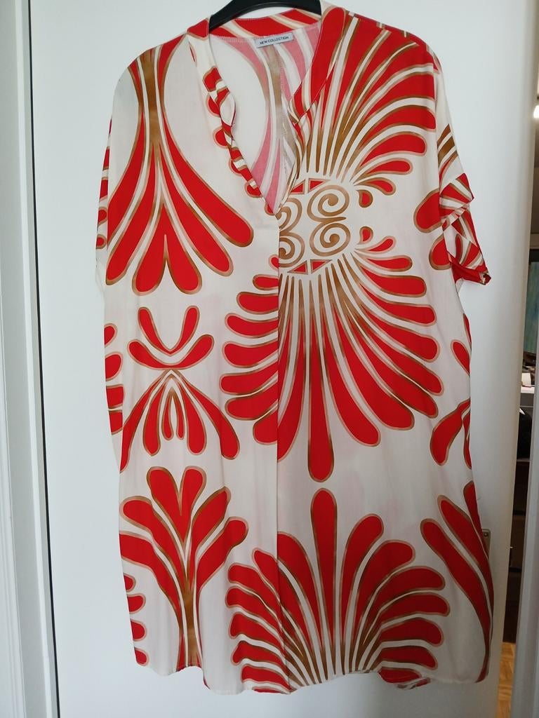 Kleed viscose ..Nieuw!!, Huis en Inrichting, Stoffering | Behang, Ophalen, Rood
