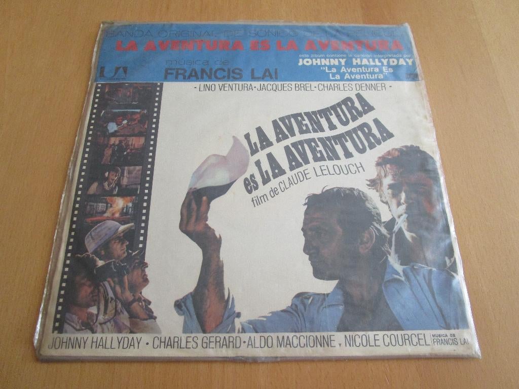 Rare LP Uruguay de Johnny Hallyday, CD & DVD, Enlèvement ou Envoi, Utilisé, 12 pouces, Autres genres