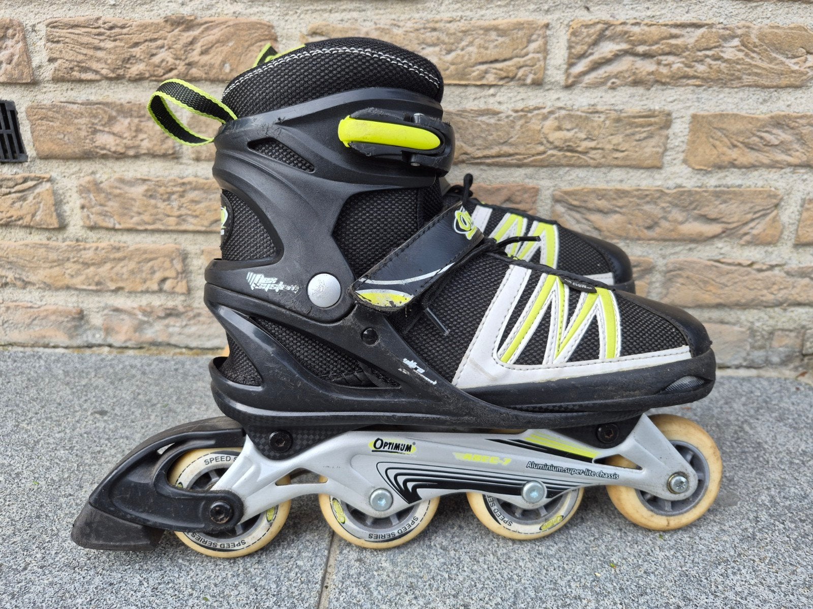 Optimum inlineskates maat 38/41, Overige merken, Kinderen, Ophalen of Verzenden, Inline skates 4 wielen