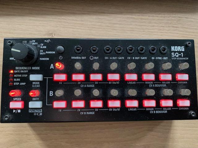 Sequencer KORG SQ-1, Muziek en Instrumenten, Synthesizers, Zo goed als nieuw, Korg, Met midi-aansluiting, Ophalen