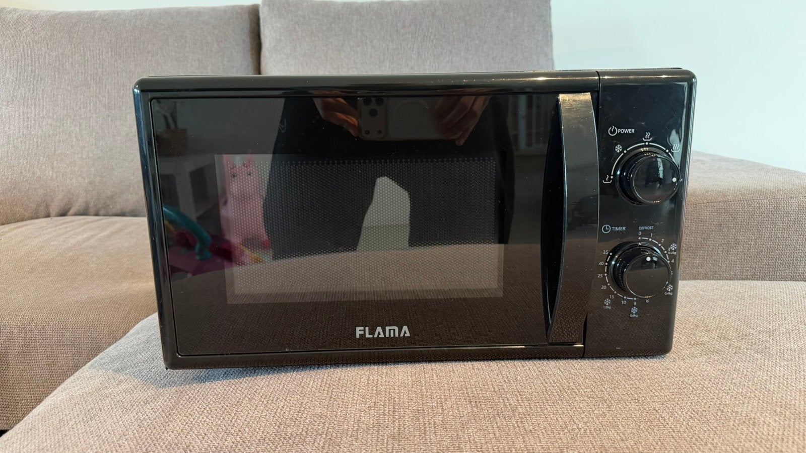 Micro-ondes Flama 20L, Elektronische apparatuur, Microgolfovens, Ophalen, Zo goed als nieuw, Microgolfoven
