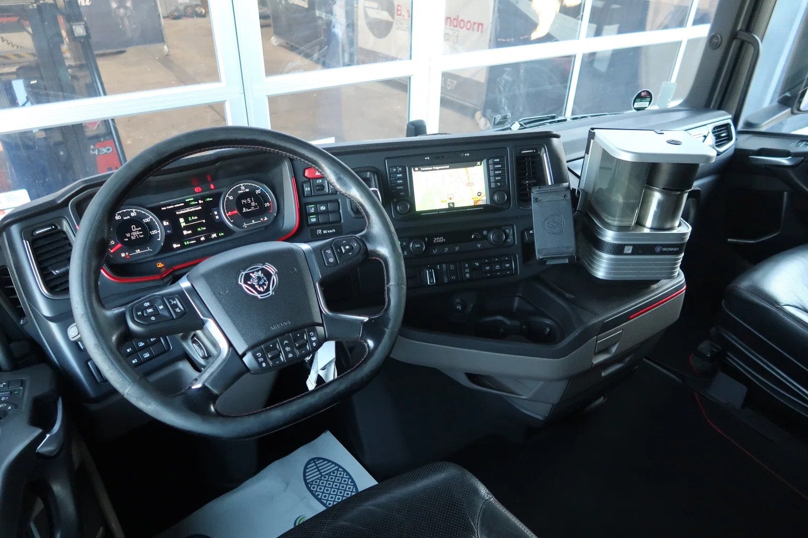 Scania S650 V8 NGS 6X2-4/ FULL AIR/ RETARDER/ LEDER/ ALCOA/, Autos, Cuir, Achat, Euro 6, Diesel