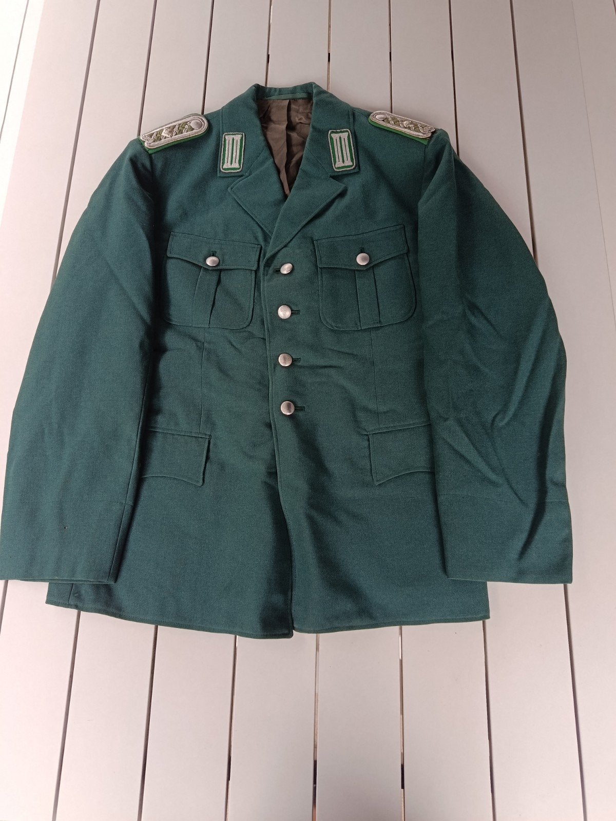 Oost Duiste Volkspolizei uniformvest (DDR), Ophalen of Verzenden, Rijkswacht, Kleding of Schoenen