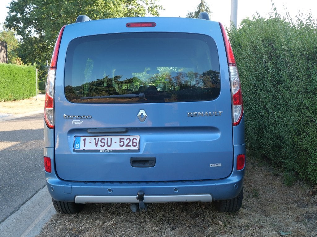 Renault Kangoo 1.2 Benzine (2015) | 125.000 km | Euro 6b |, Voorwielaandrijving, 1350 kg, Stof, Blauw