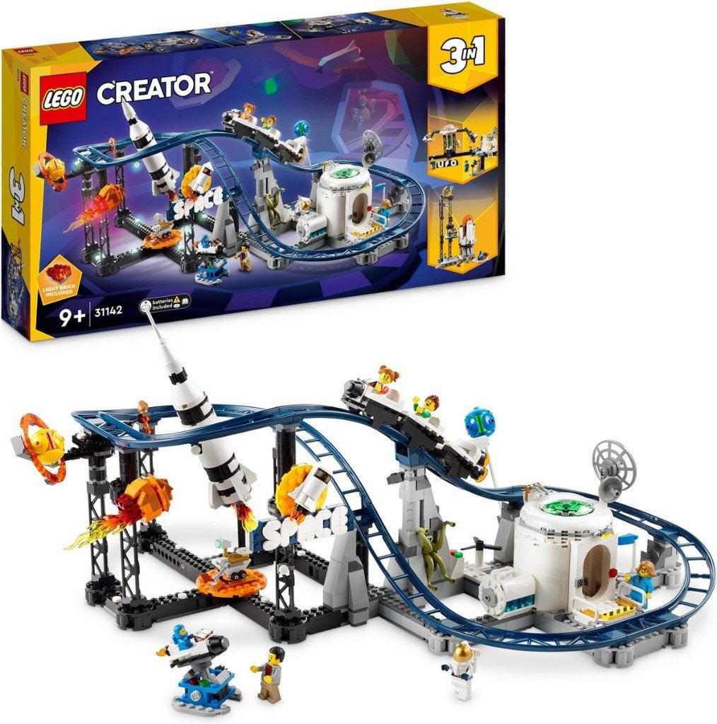 LEGO Creator 3in1 31142 Ruimteachtbaan, Lego, Nieuw, Ophalen of Verzenden, Compleet