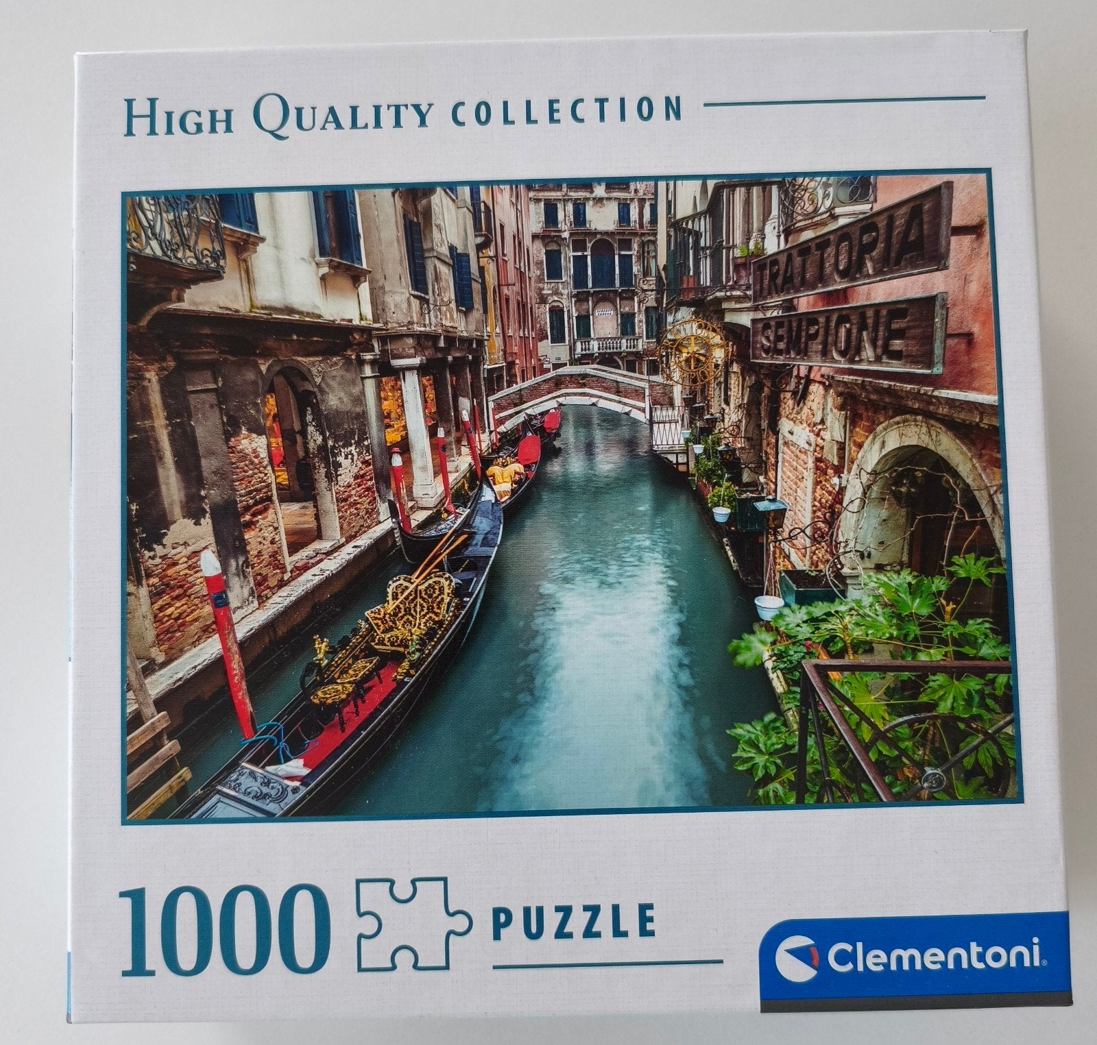 Clementoni Venice puzzel van 1000 stukjes, Hobby en Vrije tijd, Denksport en Puzzels, Ophalen of Verzenden, 500 t/m 1500 stukjes