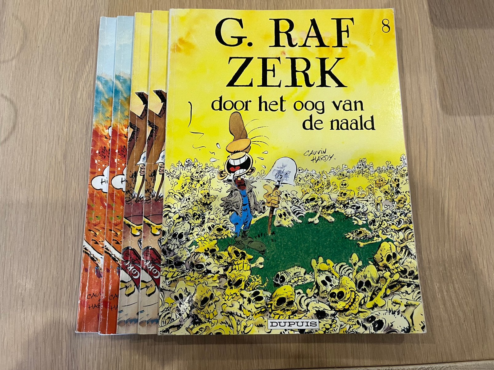 G. Raf Zerk - 8,2x9 en 2x10, Meerdere stripboeken, Ophalen of Verzenden
