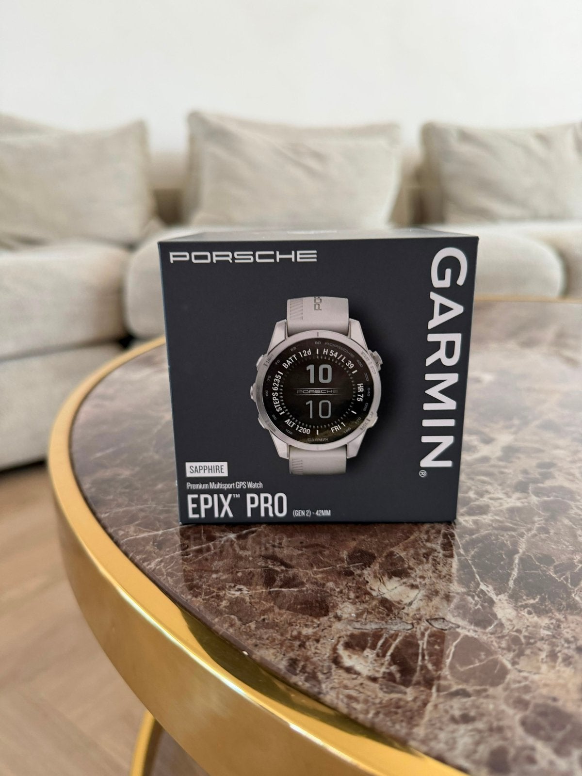 Garmin x Porshe Epix Pro Gen2, Ophalen of Verzenden, Zo goed als nieuw