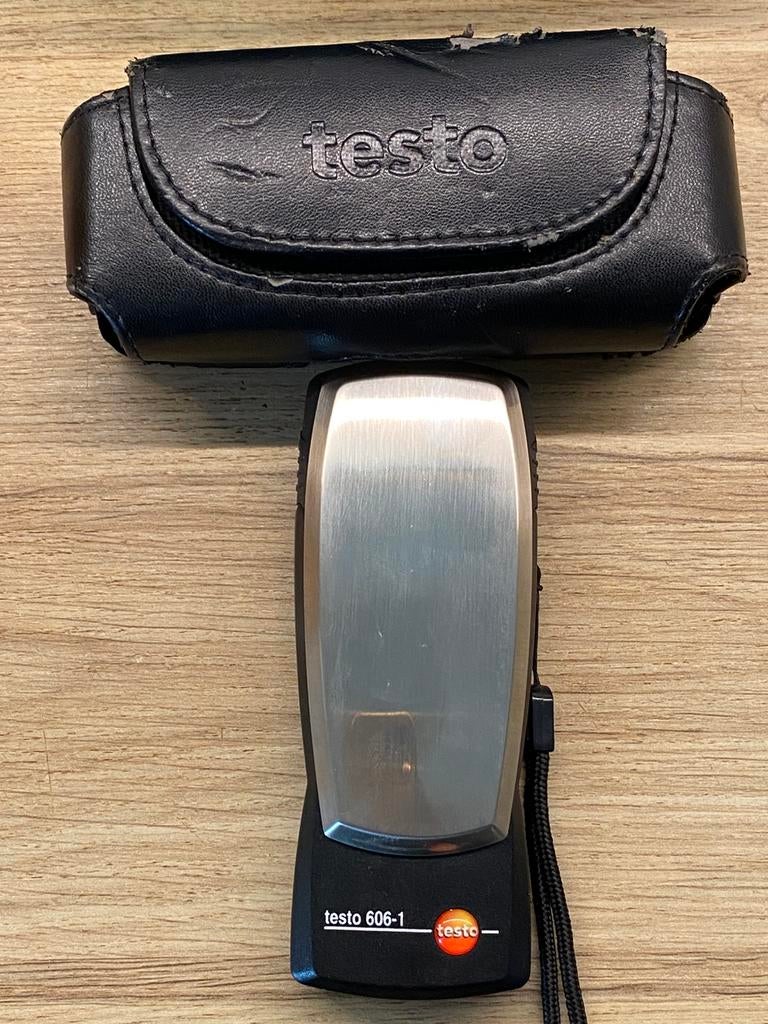 Testo 606-1, vochtigheidstester, als nieuw, Doe-het-zelf en Bouw, Meetapparatuur, Zo goed als nieuw, Vocht of Vloeistof, Ophalen of Verzenden