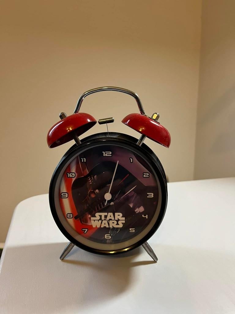 Wekker Star Wars, Verzamelen, Ophalen of Verzenden, Nieuw, Gebruiksvoorwerp