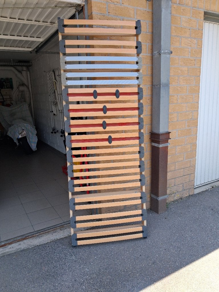 SOMMIER 2 SOMMIERS PEU UTILISER 50 E POUR 1/ 90 E POUR LES 2, Maison & Meubles, Autres dimensions, Enlèvement, Sommier, Une personne