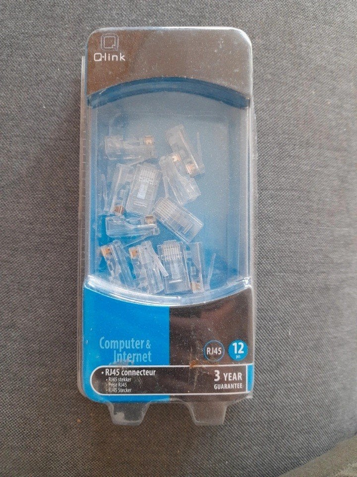 Q-link RJ45 Netwerkstekkers / Connectoren, Computers en Software, Ophalen of Verzenden, Nieuw