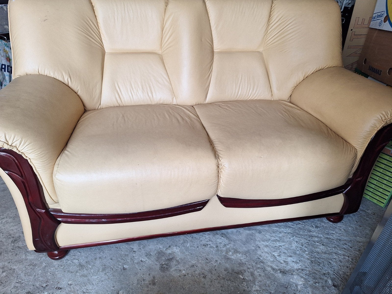 fauteuil 2 places  en bon état, Maison & Meubles, Enlèvement