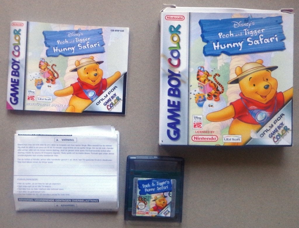 Disney's Winnie the Pooh Hunny Safari Gameboy Color Compleet, Enlèvement ou Envoi, Utilisé
