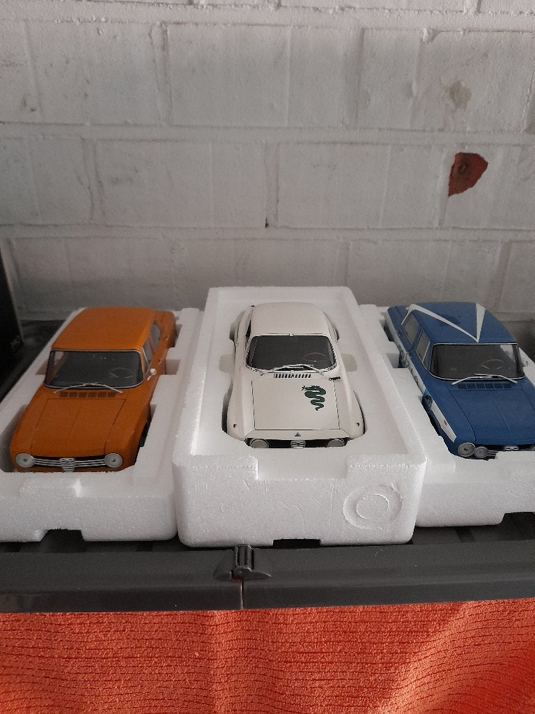 1/18 MINICHAMPS ALFA ROMEO, Ophalen of Verzenden, Zo goed als nieuw, Auto, MiniChamps