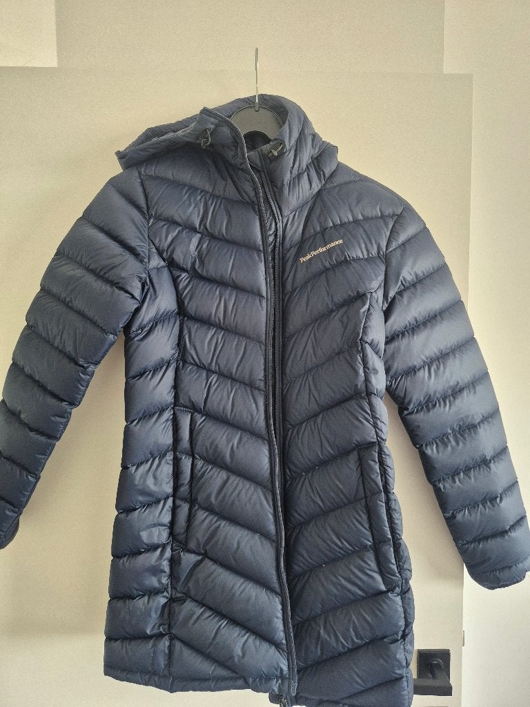 Peak Performance/ half lange jas/ S, Enlèvement, Comme neuf, Taille 36 (S), Bleu