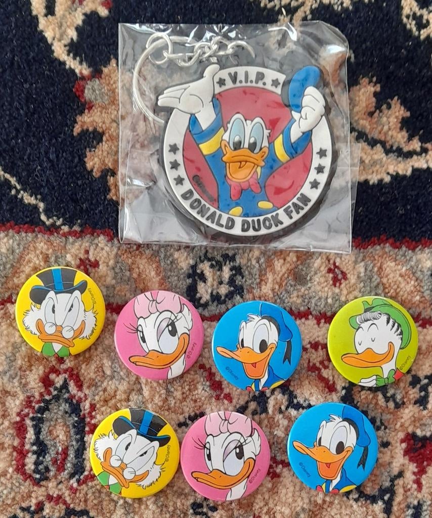 Disney sleutelhanger en 7 speltjes, Verzamelen, Ophalen of Verzenden